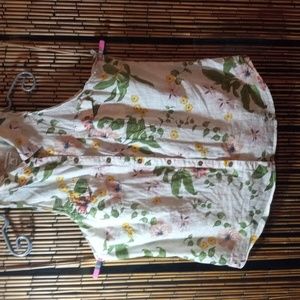 Button down cotton blouse